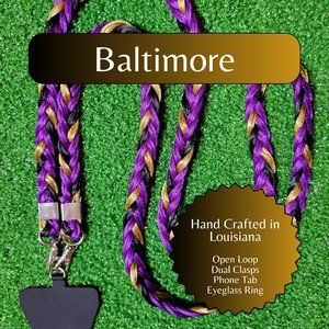 Universal Phone Lanyard, Baltimore Ravens, NFL